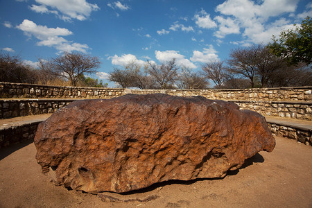 纳米比亚的霍巴陨石图片