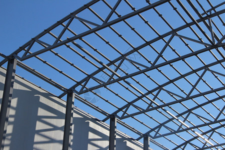 钢结构框架建筑机库图片