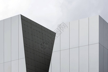本东京由SANAA制作的SumidaHokusai博物馆铝板和扩图片