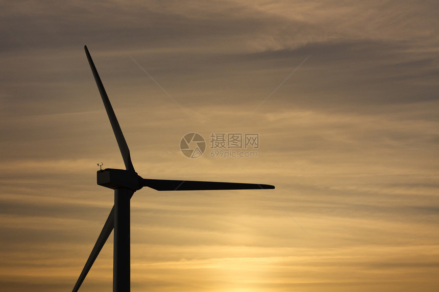 生产态和可再生电能的风图片