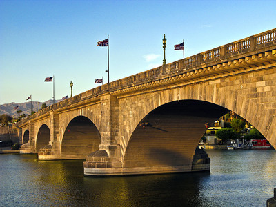 哈瓦苏湖伦敦桥背景图片