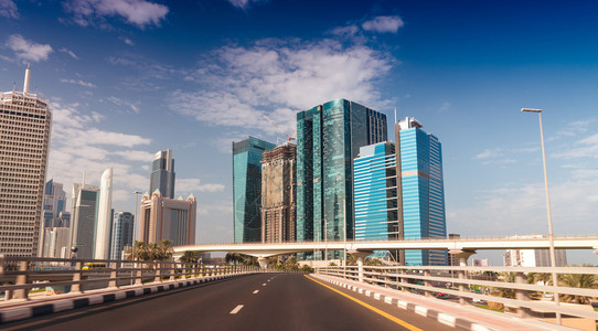 迪拜阿联酋的街图片