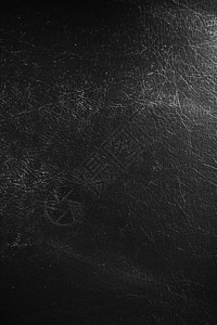 背景的复古黑色真皮沙发的特写纹理图片