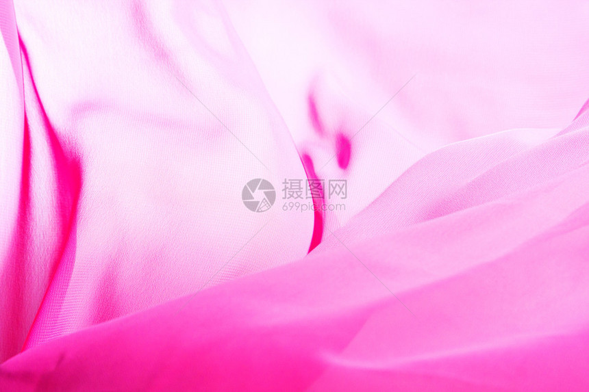 粉红织物风浪造就了一个美图片