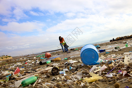 污垢和污染正在摧毁世界图片