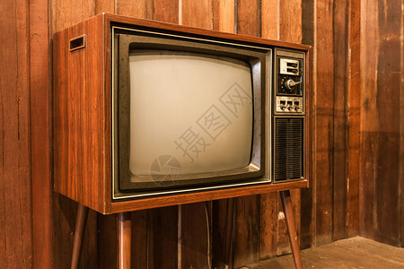 旧古董电视图片