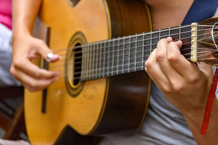 七弦吉他传统的桑巴和乔里尼奥乐器图片
