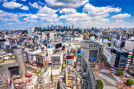 涩谷东京日本skyilne图片