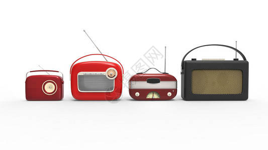 长波老式收音机一套设计图片
