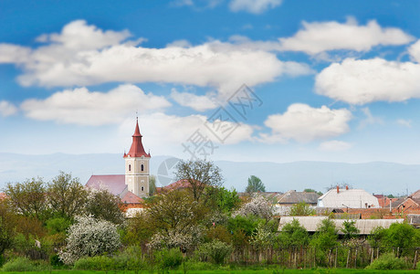 乌克兰西部小镇景观图片