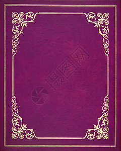 紫色皮革书套图片