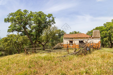葡萄牙AleentejoSantiagodoCacem农场房屋和图片