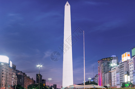 阿根廷首都布宜诺斯艾利斯方尖信图片
