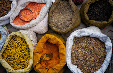 India食品市场图片