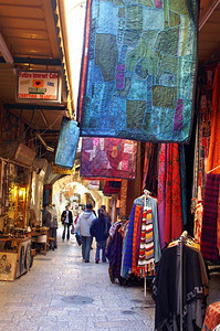 耶路撒冷东市场老城的买家图片