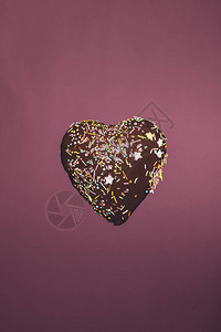 巧克力巧克力心形糖果粉红色图片