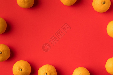 红外隔绝的新鲜橘子做的背景图片