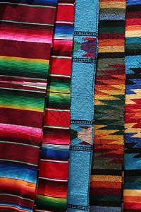 墨西哥毯子传统纪念品图片