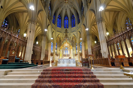 圣帕特里克大教堂的内设图片