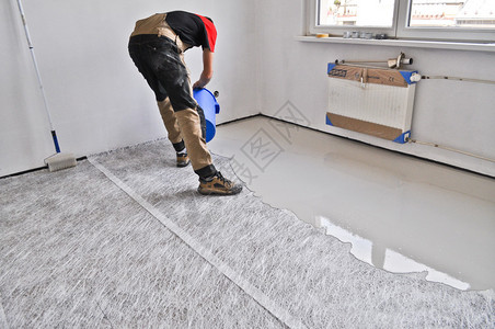 重建地板和地板平整的基准铲用玻璃纤维加固图片