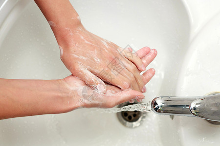 洗手清洁双手图片