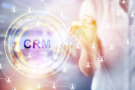 CRM客户关系管理念客户服务和关系图片