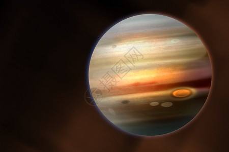 邻居串门木星系的行星设计图片