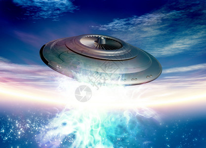 轨道的ufo概念图图片