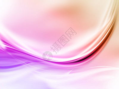 抽象彩虹色波图片