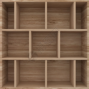 展示柜的3d木架子图片