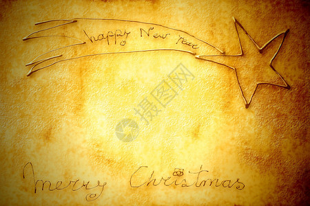 圣诞卡信纸画金星伯利背景图片