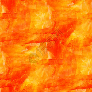 设计水彩色无缝背景纹理橙色抽象油漆图案图片