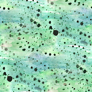无缝水彩纹理黑色绿色背景壁纸手工拖动的绿底壁纸图片