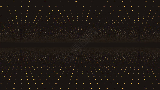 抽象空间背景几何表面线条和点抽象的隧道网格抽象粒子背景相机飞过抽象的螺旋背景图片