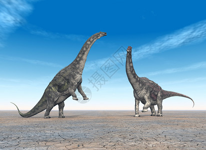 计算机与恐龙迪亚曼蒂那龙一起生高清图片