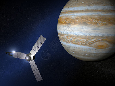 叫号系统木星和朱诺号太空探测器其中部分由美插画