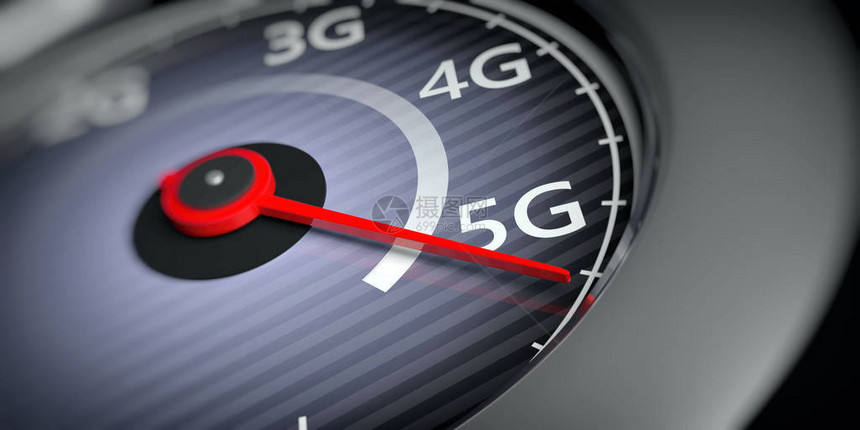 5G高速网络互联网连接达到5g图片