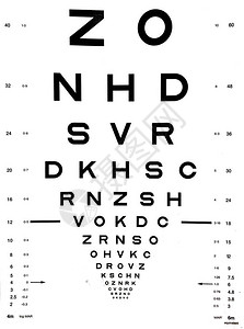 可用于测量视觉敏锐度的凝视眼图图片
