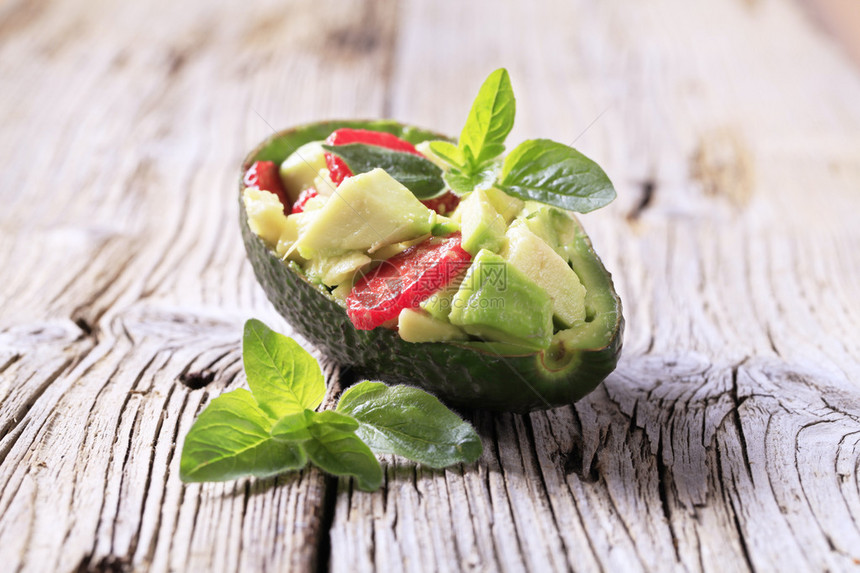 健康开胃菜Avocad图片