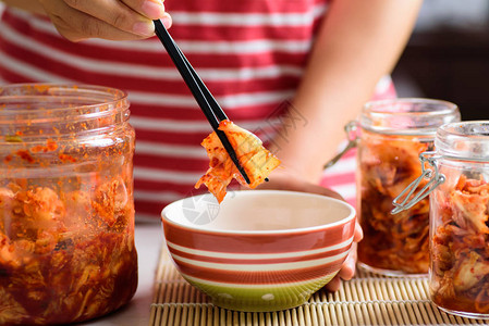 Kimchi卷心菜图片