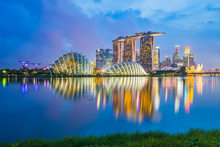 新加坡天际线城图片