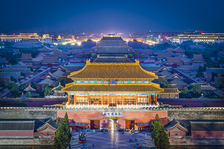 北京在皇城北门图片