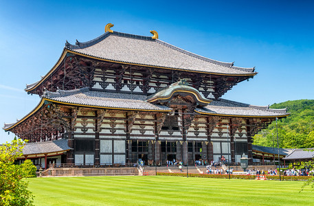 日本奈良东大寺殿图片