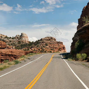 亚利桑那州沙漠公路图片