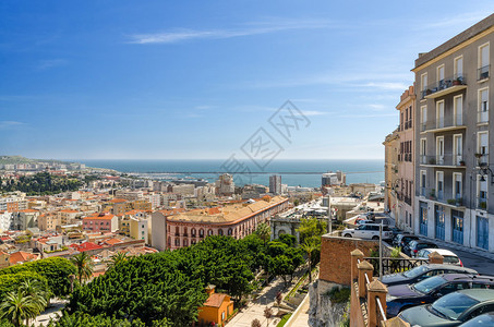 意大利最重要的撒丁岛城市Caglia图片