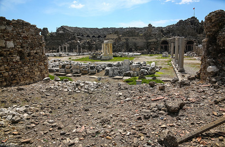 土耳其古代废墟KemerA图片
