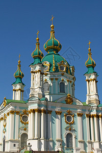 乌克兰基辅圣安德鲁正统图片