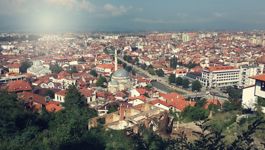 普里兹伦市科索沃高清图片