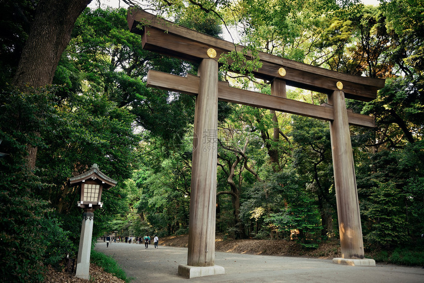 明治神宫门户日本东京图片