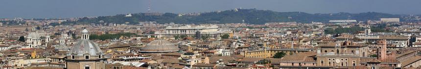 在罗马意大利的全景图片